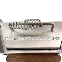 Table Top Warming Brazier | Stainless Steel and Acacia Wood | BBQ07SS-