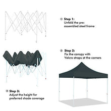 BANNER BUZZ Make IT Visible Blank Canopy Tent (Frame (No Topper), 20' x 10')