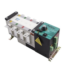 LXWHGSKFK ATS Dual Power Automatic Transfer Switch 4P 100A 250A 300A 630A AC220V Working Voltage for Generator Parts(400A 4P)
