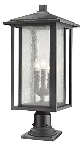 3 Light Outdoor Pier Mounted Fixture