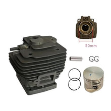 BMPWANGL 50mm Cylinder Piston Kit Fit for MS441 MS441C MS441C-M Replace Chainsaw Parts