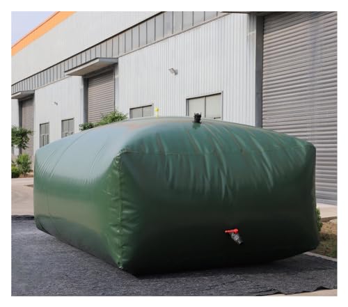 1000 Gallon Collapsible PVC Water Storage Bladder - Ideal for Agriculture, Fire-Fighting, and Outdoor Use(3x2x1m/6000L/1585gallon)