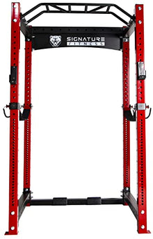 Signature Fitness SF-3 Power Cage Squat Rack Black