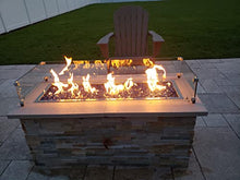 EasyFirePits Pre-Plumbed Gas Fire Pit Kit & Lifetime Warranted 316 Stainless Straight Burner (60.00, 60 Inch Straight Burner)