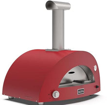 Alfa Moderno 2 Pizze Propane Pizza Oven - Antique Red - FXMD-2P-GROR-U