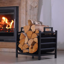 WXPWAMZ Outdoor Firewood Rack With Tote Bag, Heavy Duty Steel Tubular Lumber Storage For Fireplace, Fire Pit & Garden