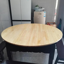 MZZKFC 9-16 Person Round Folding Table No Legs, 4.6 5.2 5.9 6.5 FT Large Foldable Tabletop Waterproof, Solid Wood Temporary DeskTops for Restaurant/Flower Shop(78.7 inch(Holds 16))