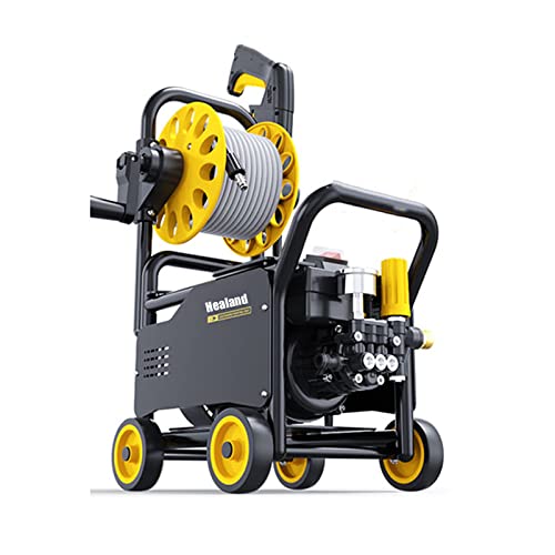TREEYX High Pressure Washing Machine, 200Bar Adjustable Pressure High Pressure Washer Car Pressure Washer Foam Generator Water Gun