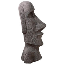 Design Toscano Easter Island Ahu Akivi Moai Monolith Garden Statue 72 in Grey Stone Finish