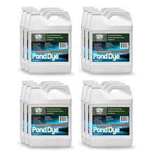 Bjornsen Ultra-Concentrated Blue Pond Dye, 1 Qt Liquid (12-Pack) for Ponds
