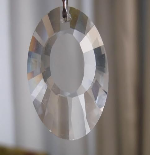 240pcs/lot 76mm Earring Shape Transparent Crystal Chandelier Part Pendant Crystal Chandelier Parts