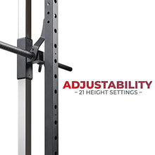 Sunny Health & Fitness Smith Machine Squat Rack Essential Series Black