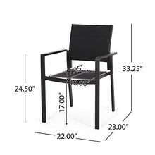 Christopher Knight Home Templin Dining Set Black