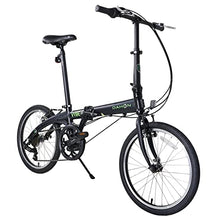 Dahon VYBE D7 Folding Bike Lightweight Aluminum Frame 7-Speed 20” Black