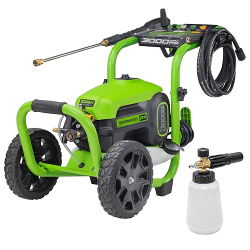 Greenworks 3000 PSI (2.0 GPM Max) Electric Pressure Washer