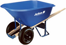 AMES Jackson MP1010 Wheelbarrow 10 cu-ft Blue