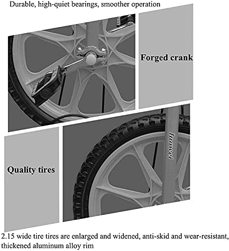 JINCAN 16-Inch Wheeled Unicycle with Anti-Skid Tires and Pedals