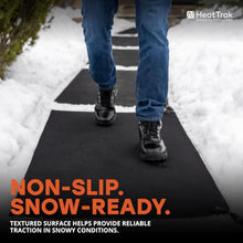 HeatTrak Heated Snow Melting Mats Starter Kit | 1 Walkway Mat, 2 Stair Mats, 1 Power Unit, and 1 Cable Extender | Heated Outdoor Mats for Walkway and Stairs