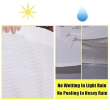 Outdoor Shade Net, UV Blocking Mesh Canopy for Patios, Balconies, Beach & Garden, Heavy-Duty Sun Protection, Ideal for Raised Beds, 8x15m