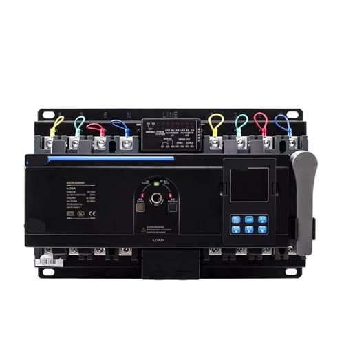 CB Class NXZM-125S/4B 125A 160A 250A 400A 630A 4P ATS Dual Power Automatic Transfer Switch with Short Circuit Protection(NXZM-630S 4B)