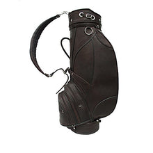 Piel Leather Deluxe Golf Bag Chocolate