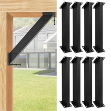 LQSYBHD 45-Degree Angle Bracket Heavy Duty Connector Corner Brace Inside Joint Pergola Accessories for Corners Bookshelves Headboards Countertops Sinks Corner Bracket(Size:8pcs)