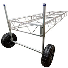 Patriot Docks 16ft Straight Roll-in Dock Gray Poly Decking