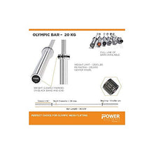 Power Systems Men's Olympic Barbell Silver