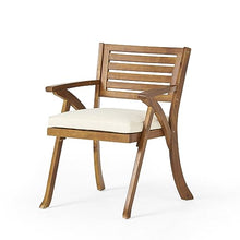 Christopher Knight Home Hermosa 5-Pc Acacia Wood Dining Set Teak Finish