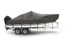 Eevelle Windstorm V Hull Fishing Boat Cover Charcoal Gray