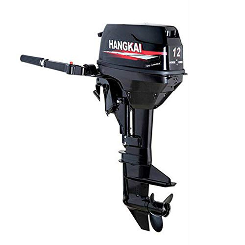 DUYIWAA 12HP 2-Stroke Heavy Duty Outboard Motor Engine for Fishing Boats