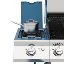 Royal Gourmet GA5403B 5 Burner Propane Gas Grill with Side Burner, Blue