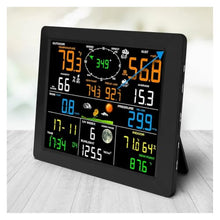 0310 Wi-Fi Weather Station with Solar Outdoor Sensor Rain Gauge