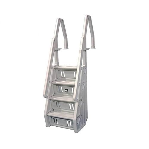 Adjustable in Step Above Ground Pool Ladder for 46‑60‑in Wall Height Pools