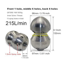 1 Pcs High-pressure Nozzle Cleaning Vehicle Accessory Pipeline Dredging Water Mouse Mouth Sewer And