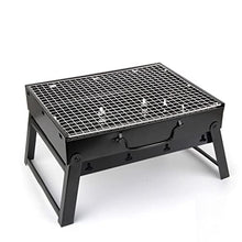 Bbq Grills Patio Stainless Steel Charcoal Grill Stove Outdoor Camping Picnic Burner Accessories Tools(43 * 29 * 24cm)