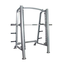Fitness First Smith Machine with Olympic Weight Plate Storage Silver