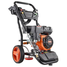 Heavy-Duty Gas Power Washer with 5 Nozzles and Foam Bottle for Car Fence and Driveway Washing, Pressure Washing Machine with Full Copper Pump and Heat-Fighting Seal for Long-Lasting Use