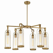 Bailey Street Home 6 Light Outdoor Pendant Vintage Style Black 17.75" Tall x 19.5" Wide