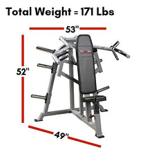 Body-Solid Pro Clubline Leverage Shoulder Press Machine Black