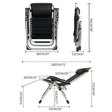 JIOLLGBBM Upgraded Zero Gravity Chair, Patio Lounge Recliner, Foldable and Adjustable, Textilene Fabric, Comfortable and Breathable, Supports 330 lbs