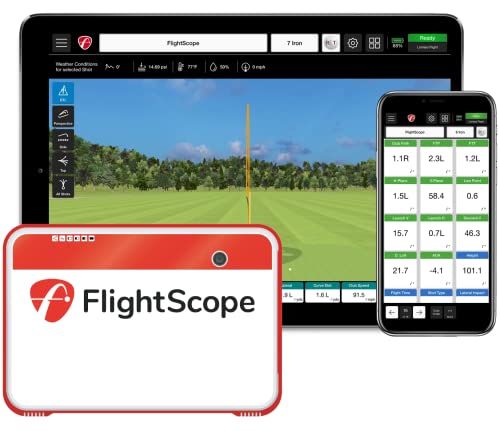 FlightScope Mevo+ GPS Launch Monitor and Golf Simulator with Pro Package - Mevo+ with Pro Package