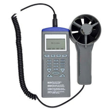 GOWE Handheld Hygrothermograph Air Temperature and Air Flow Meter Anemometer with Wind Speed rRange 0.6~32 m/s