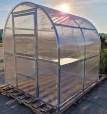 Baumera Small Greenhouse for Outdoors - Walk in Greenhouse Kit - Geenhouse 6.5x13 - Durable Backyard Greenhouse, Easy Assembly & Heavy Snow Load Greenhouse Polycarbonate - Invest in Your Dream Garden