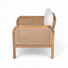 Christopher Knight Home Elk Set of 2 Patio Acacia Wood Club Chair with Cushions, Comfy Lounge Chair Outdoor, Stylish Garden Seating, Wicker Armchair for Porch, Backyard, Balcony, Light Brown & Beige