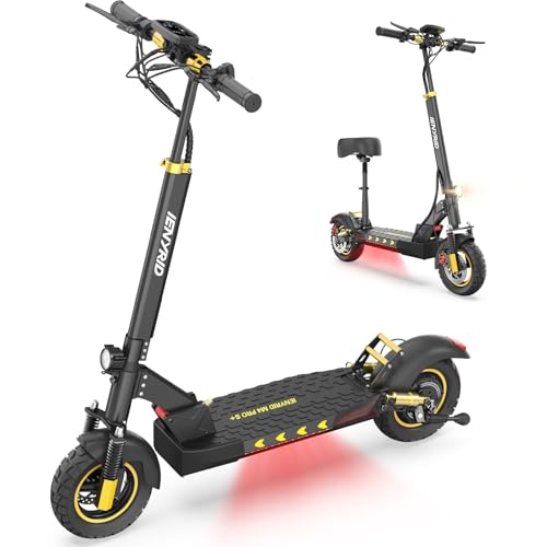 iENYRID Adults Electric Scooter 800W Motor Offroad Black