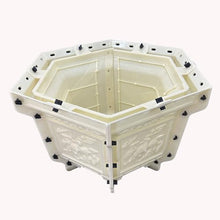 DIYUNIMOULD Extra Large Planter Molds, Extra Large Planter Mould, 29.92 x 25.98 x 18.5 Inches, Flower Pot Decor for Home and Garden (Magpie Plum Blossom)