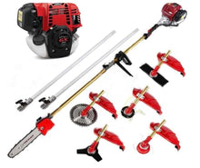 Gx50 Brush Cutter 4 Strokes Engine Lawn Mower Weed EaterPole Chainsaw with 2 Extension rods Pole Saw