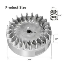 Flywheel Kit 10krpm Fit for 212cc 224cc 69730 69736 6.5hp Gx200 GX160 Replacement Parts