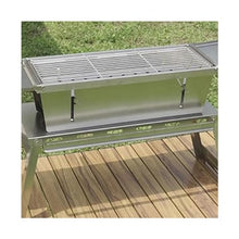 ZTHYSHXA Charcoal Grills Stainless Steel Folding Barbecue Stove Home Grill Portable Outdoor Camping